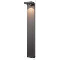 VK/02101/AN/W - Φωτιστικό Led δαπέδου, 100-240V, 9W, 3000K, 525lm, 33°, CRI>84, IP54, 10x12.7x65cm, ανθρακί 