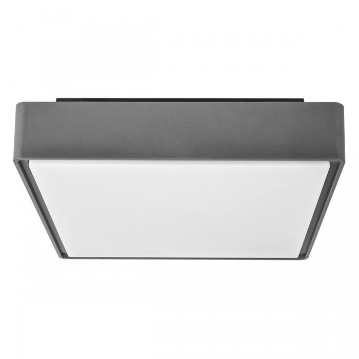 VK/02065/G/C -<p>Φωτιστικό Led οροφής, 230V, 12W, 4000K, 1.400lm, 120°, CRI>80, IP65, 22x22x5.6cm, γκρι</p> VK/02065/G/C -<p>Φωτιστικό Led οροφής, 230V, 12W, 4000K, 1.400lm, 120°, CRI>80, IP65, 22x22x5.6cm, γκρι</p>