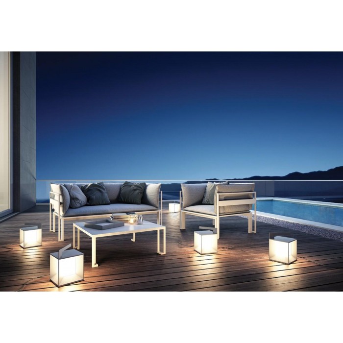 VK/02103/AN/W - Φωτιστικό Led δαπέδου, 200-240V, 18W, 3000K, 737lm, 81°, CRI>84, IP65, 22x22x32cm, ανθρακί VK/02103/AN/W - Φωτιστικό Led δαπέδου, 200-240V, 18W, 3000K, 737lm, 81°, CRI>84, IP65, 22x22x32cm, ανθρακί