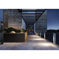 VK/02104/AN/W - Φωτιστικό Led δαπέδου, 200-240V, 17W, 3000K, 1.115lm, 35°, CRI>83, IP65, 27.3x4.8x90cm, ανθρακί
