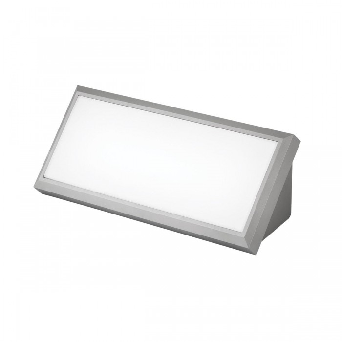 VK/02067/G/C - Φωτιστικό Led τοίχου, 230V, 12W, 4000K, 1450lm, 120°, CRI>80, IP65, 26.5x9.8x9.9cm, γκρι VK/02067/G/C - Φωτιστικό Led τοίχου, 230V, 12W, 4000K, 1450lm, 120°, CRI>80, IP65, 26.5x9.8x9.9cm, γκρι