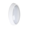 VK/02162/W/C - Φωτιστικό Led εξωτερικού χώρου, οβάλ, 8W, 554lm, 4000K, IP64, λευκό 