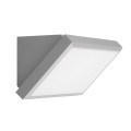 VK/02068/G/C - Φωτιστικό Led τοίχου, 230V, 21W, 4000K, 2.400lm, 120°, CRI>80, IP65, 32x13.8x13.9cm, γκρι