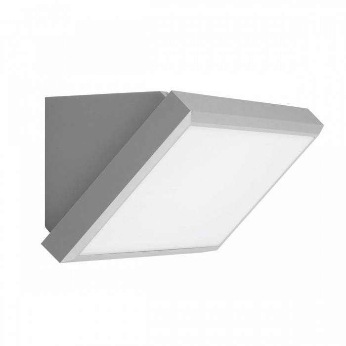 VK/02068/G/C - Φωτιστικό Led τοίχου, 230V, 21W, 4000K, 2400lm, 120°, CRI>80, IP65, 32x13.8x13.9cm, γκρι VK/02068/G/C - Φωτιστικό Led τοίχου, 230V, 21W, 4000K, 2400lm, 120°, CRI>80, IP65, 32x13.8x13.9cm, γκρι