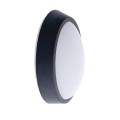 VK/02162/B/C - Φωτιστικό Led εξωτερικού χώρου, οβάλ, 8W, 554lm, 4000K, IP64, μαύρο 