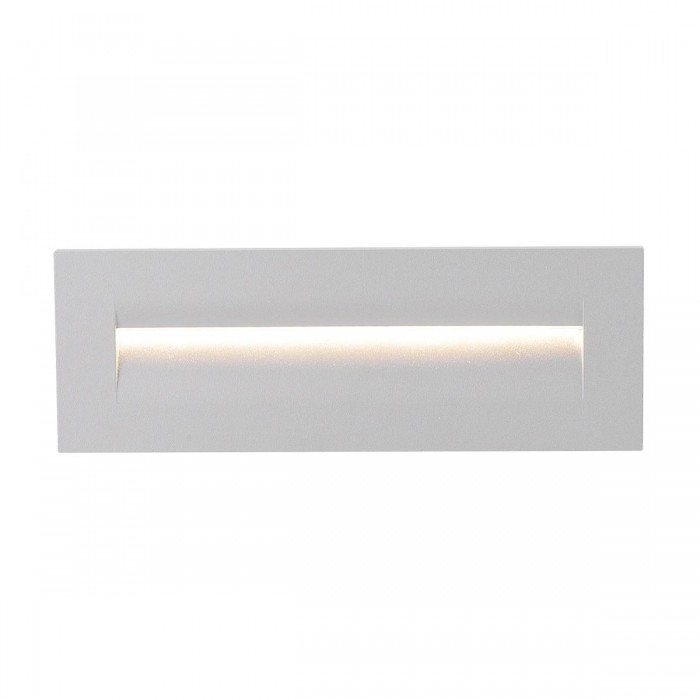 VK/02108/W/W - IRVI Φωτιστικό Led τοίχου, 100-240V, 9W, 3000K, 280lm, CRI>82, IP65, 25x8.7cm, λευκό VK/02108/W/W - IRVI Φωτιστικό Led τοίχου, 100-240V, 9W, 3000K, 280lm, CRI>82, IP65, 25x8.7cm, λευκό
