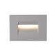 VK/02109/G/W - IRVI Φωτιστικό Led τοίχου, 100-240V, 4W, 3000K, 75lm, CRI>85, IP65, 10.7x7.5cm, γκρι VK/02109/G/W - IRVI Φωτιστικό Led τοίχου, 100-240V, 4W, 3000K, 75lm, CRI>85, IP65, 10.7x7.5cm, γκρι