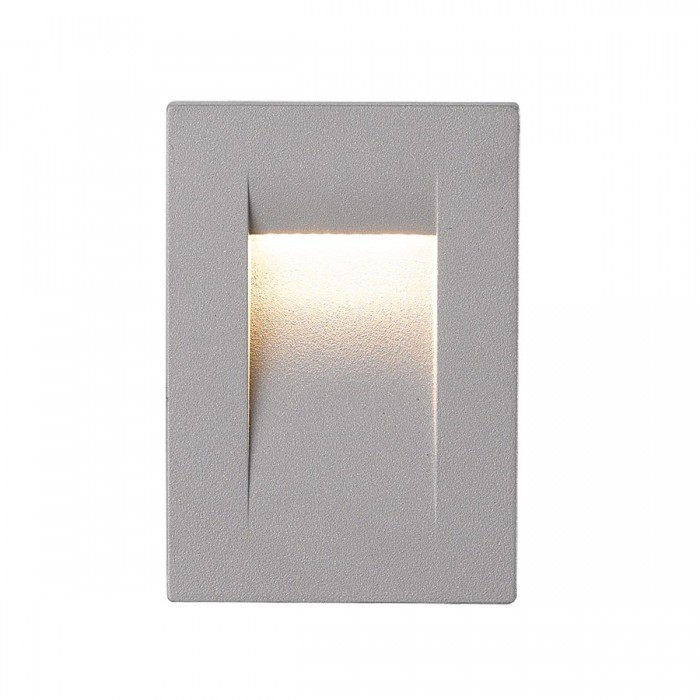 VK/02110/G/W - IRVI Φωτιστικό Led τοίχου, 100-240V, 5.2W, 3000K, 84lm, CRI>80, IP65, 7.5x10.7cm, γκρι VK/02110/G/W - IRVI Φωτιστικό Led τοίχου, 100-240V, 5.2W, 3000K, 84lm, CRI>80, IP65, 7.5x10.7cm, γκρι