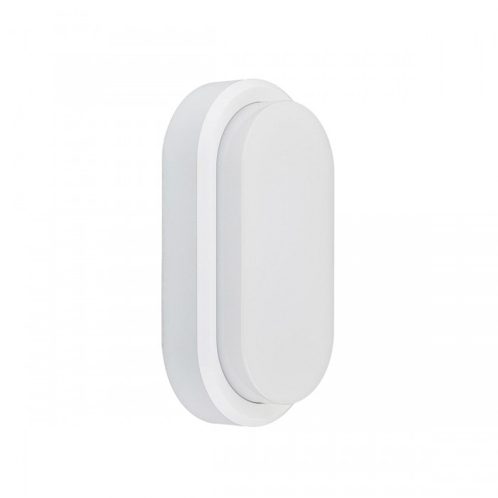 VK/02071/W/D - Φωτιστικό Led εξωτερικού χώρου, οβάλ, Led, 6W, IP65, 6000K, λευκό VK/02071/W/D - Φωτιστικό Led εξωτερικού χώρου, οβάλ, Led, 6W, IP65, 6000K, λευκό