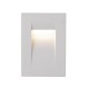 VK/02110/W/W - IRVI Φωτιστικό Led τοίχου, 100-240V, 5.2W, 3000K, 84lm, CRI>80, IP65, 7.5x10.7cm, λευκό VK/02110/W/W - IRVI Φωτιστικό Led τοίχου, 100-240V, 5.2W, 3000K, 84lm, CRI>80, IP65, 7.5x10.7cm, λευκό