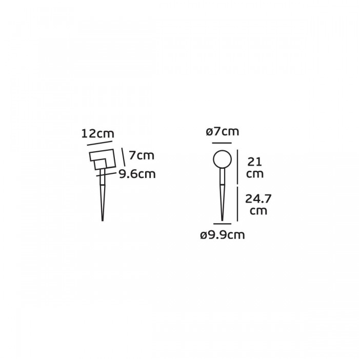 VK/02113/AN/W -<p>Φωτιστικό Led κήπου, 200-240V, 10W, 3000K, 745lm, 41°, CRI>82, IP65, ø7x12x21cm, κινητό, ανθρακί</p> VK/02113/AN/W -<p>Φωτιστικό Led κήπου, 200-240V, 10W, 3000K, 745lm, 41°, CRI>82, IP65, ø7x12x21cm, κινητό, ανθρακί</p>