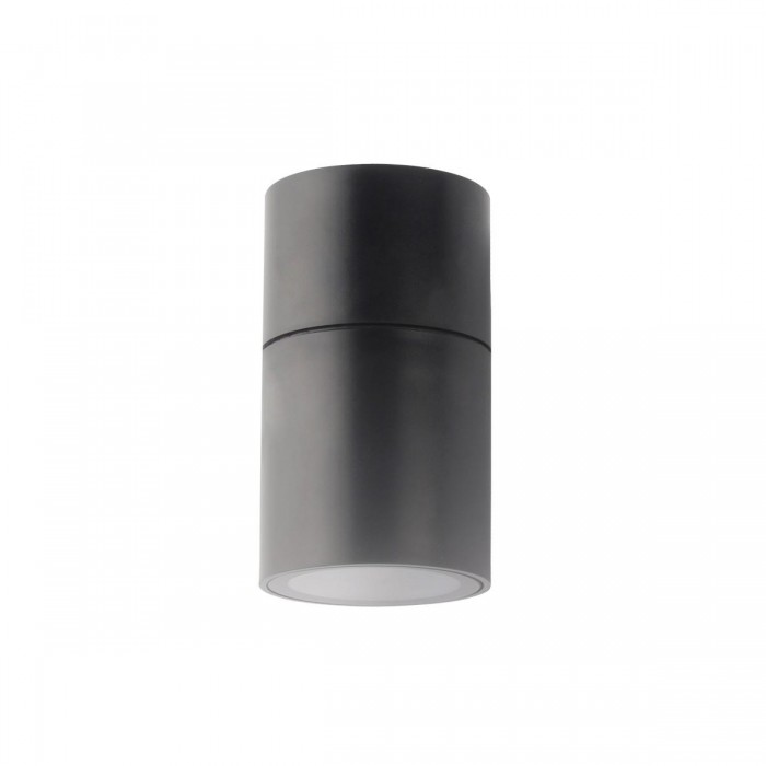 VK/01106/B - Σποτ οροφής, 220-240V, GU10/PAR16, Max 12W (LED), IP44, ø6x10.3cm, μαύρο VK/01106/B - Σποτ οροφής, 220-240V, GU10/PAR16, Max 12W (LED), IP44, ø6x10.3cm, μαύρο