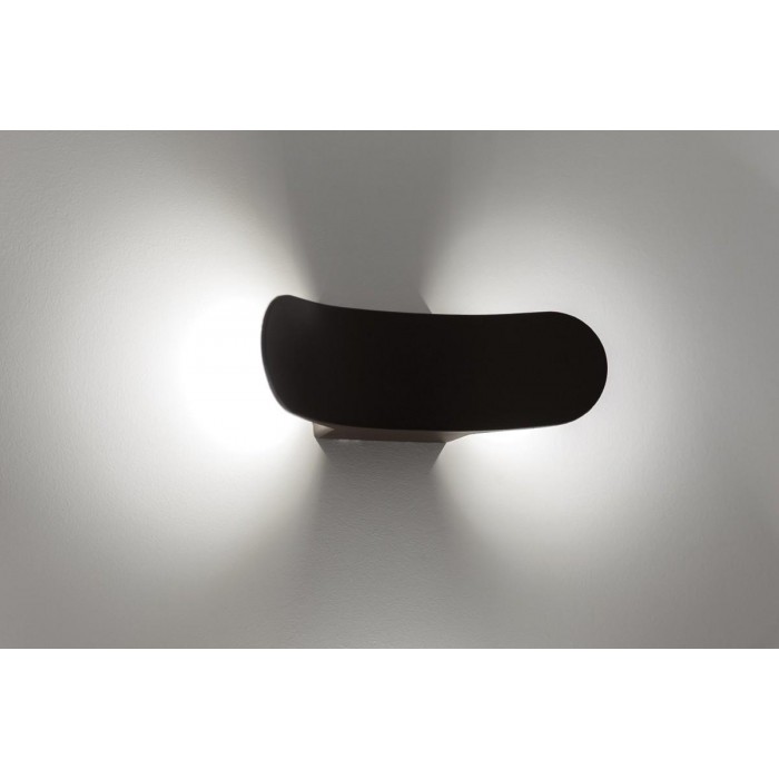 VK/02074/BR/W - Φωτιστικό Led τοίχου, 230V, 7W, 3000K, 589lm, CRI>80, IP54, 24x7.7x8.2cm, καφέ VK/02074/BR/W - Φωτιστικό Led τοίχου, 230V, 7W, 3000K, 589lm, CRI>80, IP54, 24x7.7x8.2cm, καφέ
