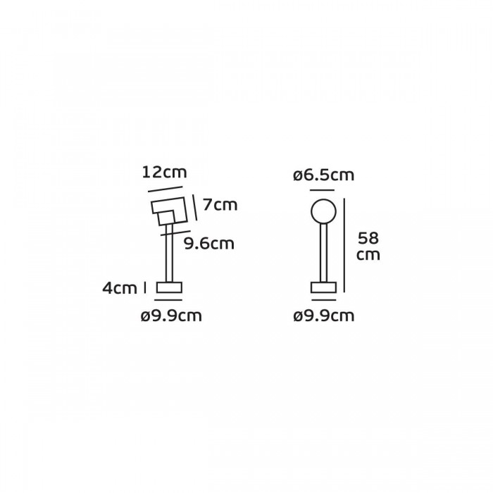 VK/02114/AN/W - Φωτιστικό Led κήπου, 200-240V, 10W, 3000K, 745lm, 41°, CRI>82, IP65, ø6.5x12x58cm, κινητό, ανθρακί VK/02114/AN/W - Φωτιστικό Led κήπου, 200-240V, 10W, 3000K, 745lm, 41°, CRI>82, IP65, ø6.5x12x58cm, κινητό, ανθρακί