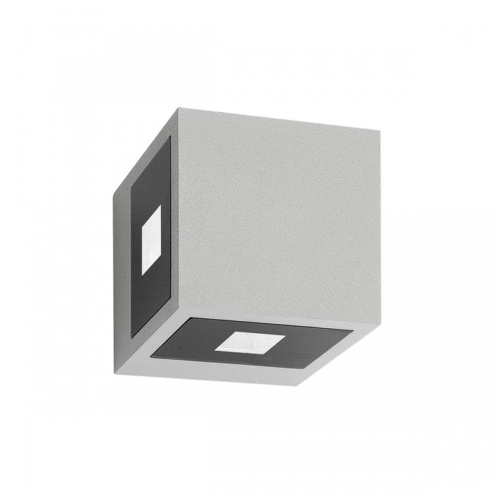 VK/02075/G/W -<p>Φωτιστικό Led τοίχου, 220-240V, 12W, 3000K, 280lm, 4x68°, CRI>80, IP54, 10.5x10.5x9.5cm, γκρι</p> VK/02075/G/W -<p>Φωτιστικό Led τοίχου, 220-240V, 12W, 3000K, 280lm, 4x68°, CRI>80, IP54, 10.5x10.5x9.5cm, γκρι</p>