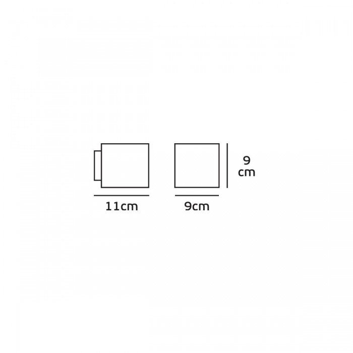 VK/02116/G/W -<p>Φωτιστικό Led τοίχου, Up/down, 100-240V, 8W, 3000K, 404lm, 22/90°, CRI>78, IP54, 9x9x11cm, γκρι</p> VK/02116/G/W -<p>Φωτιστικό Led τοίχου, Up/down, 100-240V, 8W, 3000K, 404lm, 22/90°, CRI>78, IP54, 9x9x11cm, γκρι</p>