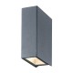 VK/02091/AN/W -<p>Φωτιστικό Led τοίχου, Up/down, 100-240V, 8W, 3000K, 346lm, CRI>83, IP54, 4.3x12.5x9cm, ανθρακί</p> VK/02091/AN/W -<p>Φωτιστικό Led τοίχου, Up/down, 100-240V, 8W, 3000K, 346lm, CRI>83, IP54, 4.3x12.5x9cm, ανθρακί</p>