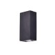 VK/04179WA/B/W - Φωτιστικό Led τοίχου, Up/down, 220-240V, 6W, 3000K, 836lm, 2x2°, CRI>80, IP54, 4x12x7cm, μαύρο VK/04179WA/B/W - Φωτιστικό Led τοίχου, Up/down, 220-240V, 6W, 3000K, 836lm, 2x2°, CRI>80, IP54, 4x12x7cm, μαύρο
