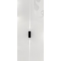 VK/04179WA/B/W - Φωτιστικό Led τοίχου, Up/down, 220-240V, 6W, 3000K, 836lm, 2x2°, CRI>80, IP54, 4x12x7cm, μαύρο