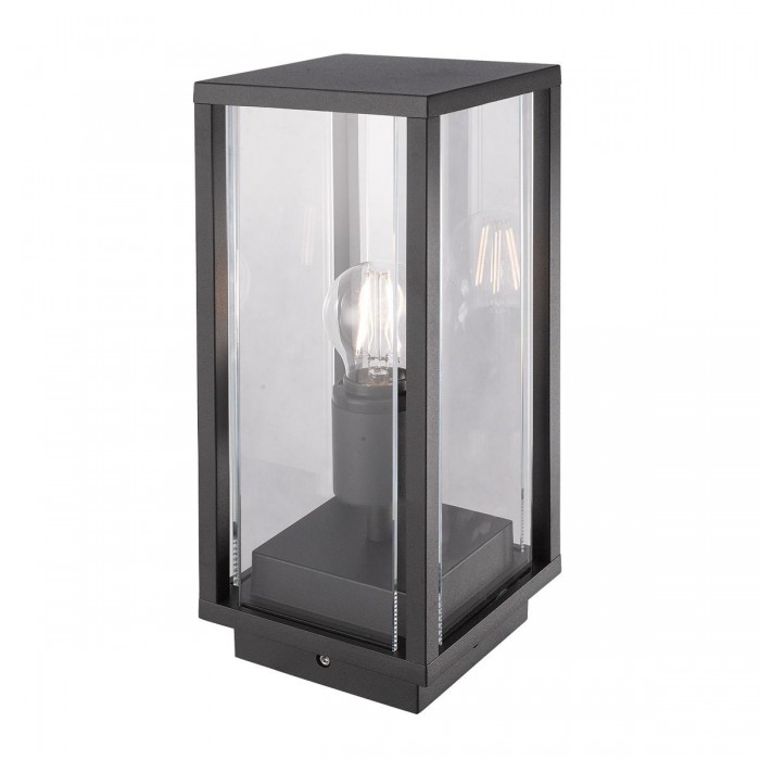 VK/02126/AN - Φωτιστικό φανάρι δαπέδου, 200-240V, Max15W, E27, IP54, 14x14x35cm, ανθρακί VK/02126/AN - Φωτιστικό φανάρι δαπέδου, 200-240V, Max15W, E27, IP54, 14x14x35cm, ανθρακί