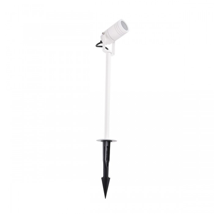 VK/02130/W/46 - Φωτιστικό κήπου, GU10/PAR16, max 12W (LED), IP54, ø6x11.8xL45.9cm, κινητό, λευκό VK/02130/W/46 - Φωτιστικό κήπου, GU10/PAR16, max 12W (LED), IP54, ø6x11.8xL45.9cm, κινητό, λευκό