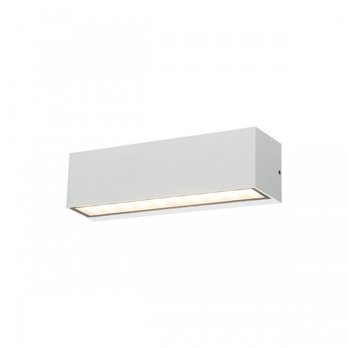 VK/02192/W/W - Φωτιστικό Led τοίχου, Up/down, 3000K. 10W. 1.222lm. CRI>84. IP54, IK08, 23x6.5x6.5cm, λευκό VK/02192/W/W - Φωτιστικό Led τοίχου, Up/down, 3000K. 10W. 1.222lm. CRI>84. IP54, IK08, 23x6.5x6.5cm, λευκό