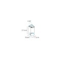VK/02270/AN/W - Ανθρακί. 3000K. 2x6W. 331lm. 220-240V. LED Sanan. 0°-65°. Τοίχου Up-down. -20°C→ 60°C. 50.000hrs. Dim Νο. CRI>90. Αλουμίνιο. IP65 VK/02270/AN/W - Ανθρακί. 3000K. 2x6W. 331lm. 220-240V. LED Sanan. 0°-65°. Τοίχου Up-down. -20°C→ 60°C. 50.000hrs. Dim Νο. CRI>90. Αλουμίνιο. IP65
