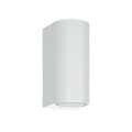 VK/01113/W - Φωτιστικό τοίχου, Up/down. 220-240V. 2xGU10/PAR16. Max 2x12W (LED). IP65, 6.8x9.2x15cm, λευκό