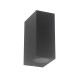 VK/01115/AN - Φωτιστικό τοίχου, Up/down. 220-240V. 2xGU10/PAR16. Max 2x12W (LED). IP65, 6.8x9.2x15cm, ανθρακί VK/01115/AN - Φωτιστικό τοίχου, Up/down. 220-240V. 2xGU10/PAR16. Max 2x12W (LED). IP65, 6.8x9.2x15cm, ανθρακί