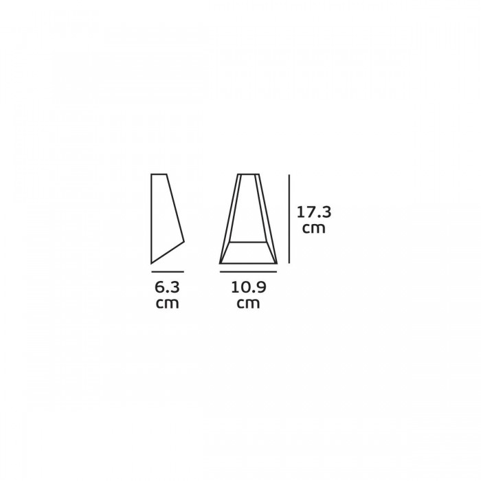 VK/02089/AN/W - Φωτιστικό Led τοίχου, Up/down, 100-240V, 8W, 3000K, 187lm, CRI>80, IP54, 10.9x17.3x6.3cm, ανθρακί VK/02089/AN/W - Φωτιστικό Led τοίχου, Up/down, 100-240V, 8W, 3000K, 187lm, CRI>80, IP54, 10.9x17.3x6.3cm, ανθρακί