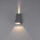 VK/02089/AN/W - Φωτιστικό Led τοίχου, Up/down, 100-240V, 8W, 3000K, 187lm, CRI>80, IP54, 10.9x17.3x6.3cm, ανθρακί VK/02089/AN/W - Φωτιστικό Led τοίχου, Up/down, 100-240V, 8W, 3000K, 187lm, CRI>80, IP54, 10.9x17.3x6.3cm, ανθρακί