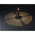 VK/02140/AN/W - Φωτιστικό Led δαπέδου, 200-240V, 3000K, 7W, 420lm, 41°, CRI>80, IP54, ø9xL65cm, ανθρακί