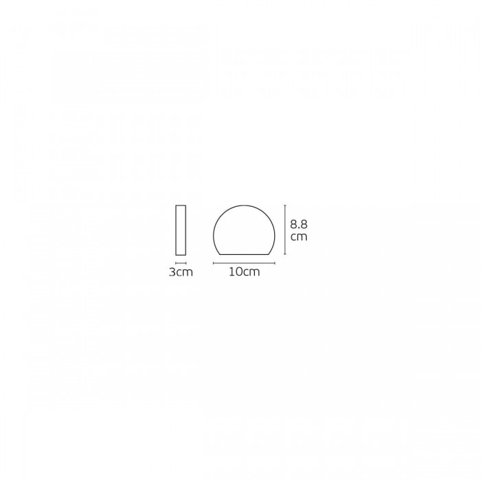 VK/02258/AN/W - Ανθρακί. 3000K. 3W. 121lm. 220-240V. LED SMD 2835. 115°. 30.000hrs. 20.000. Dim Νο. -20°C→ 45°C. Τοίχου. CRI>80. Αλουμίνιο. IP54 VK/02258/AN/W - Ανθρακί. 3000K. 3W. 121lm. 220-240V. LED SMD 2835. 115°. 30.000hrs. 20.000. Dim Νο. -20°C→ 45°C. Τοίχου. CRI>80. Αλουμίνιο. IP54