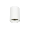 VK/03139/CE/W - Φωτιστικό οροφής κύλινδρος, 240V, GU10/PAR16, Max 12W (LED), IP20, ø6x8.5cm, λευκό 
