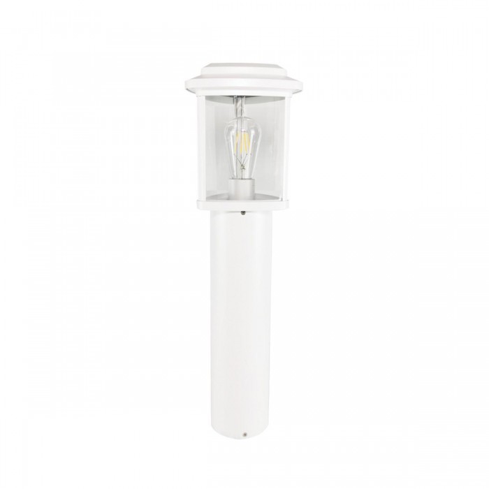VK/03203/60/W - Φωτιστικό φανάρι δαπέδου, 230V, Ε27, Max 20W (LED), IP23, 17.4x60cm, λευκό VK/03203/60/W - Φωτιστικό φανάρι δαπέδου, 230V, Ε27, Max 20W (LED), IP23, 17.4x60cm, λευκό