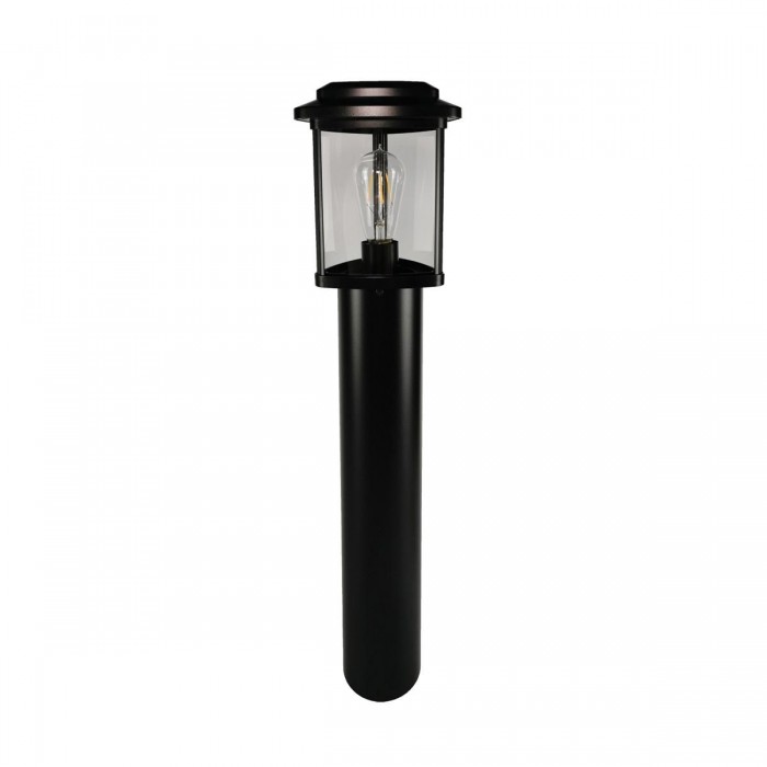 VK/03203/80/B - Φωτιστικό φανάρι δαπέδου, 230V, Ε27, Max 20W (LED), IP23, 17.4x80cm, μαύρο VK/03203/80/B - Φωτιστικό φανάρι δαπέδου, 230V, Ε27, Max 20W (LED), IP23, 17.4x80cm, μαύρο