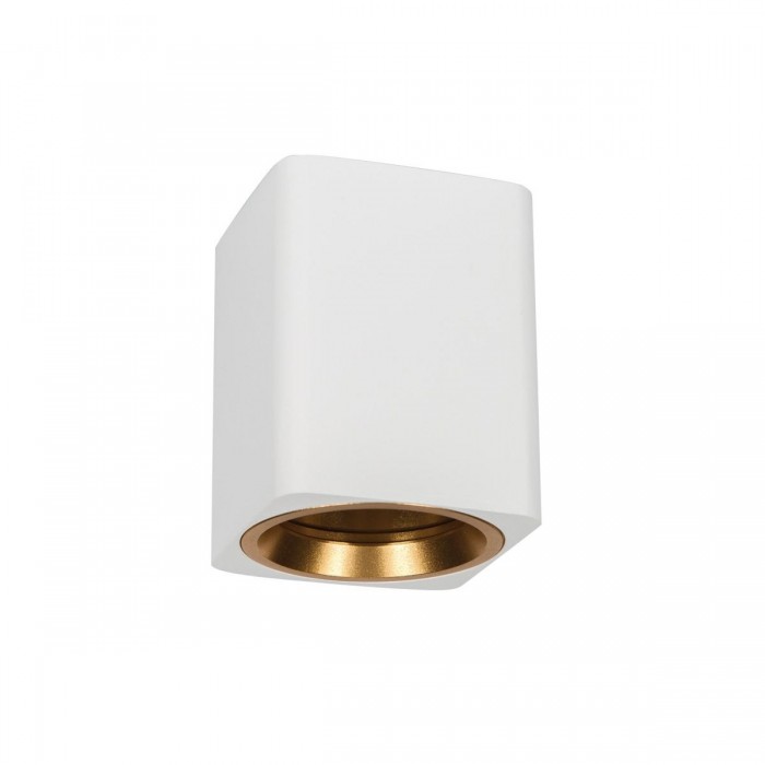 VK/03140/CE/W - Φωτιστικό οροφής κύβος, 240V, GU10/PAR16, Max 12W (LED), IP20, 6.6x6.6x8.5cm, λευκό VK/03140/CE/W - Φωτιστικό οροφής κύβος, 240V, GU10/PAR16, Max 12W (LED), IP20, 6.6x6.6x8.5cm, λευκό