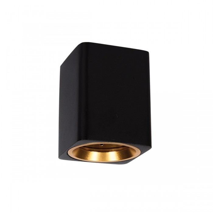 VK/03140/CE/B - Φωτιστικό οροφής κύβος, 240V, GU10/PAR16, Max 12W (LED), IP20, 6.6x6.6x8.5cm, μαύρο VK/03140/CE/B - Φωτιστικό οροφής κύβος, 240V, GU10/PAR16, Max 12W (LED), IP20, 6.6x6.6x8.5cm, μαύρο