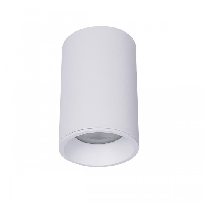 VK/03300G/CE/W - Σποτ οροφής, GU10/PAR16, Max 12W (LED), IP65, ø6.5x10.5cm, λευκό