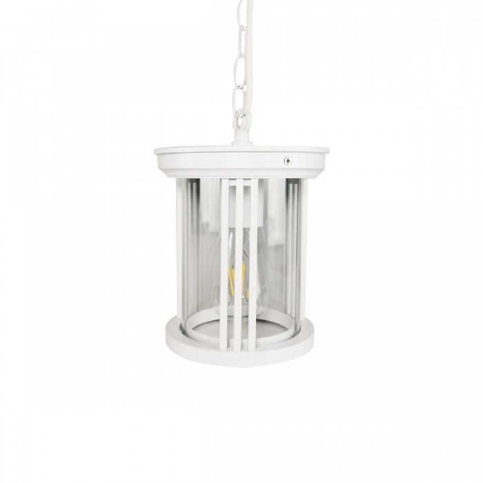 VK/03204/PE/W - Φωτιστικό φανάρι κρεμαστό, 230V, Ε27, Max 20W (LED), IP23, ø17.1x100cm, λευκό VK/03204/PE/W - Φωτιστικό φανάρι κρεμαστό, 230V, Ε27, Max 20W (LED), IP23, ø17.1x100cm, λευκό