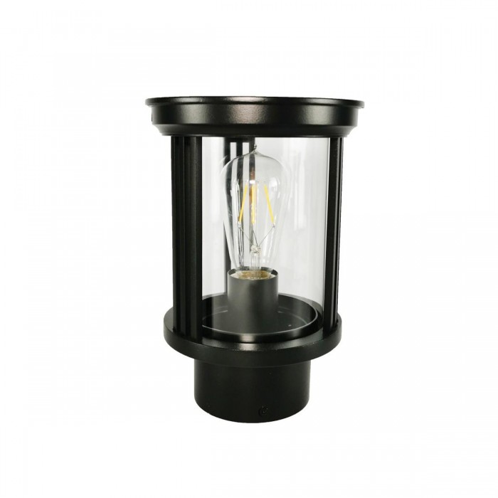 VK/03204/25/B - Φωτιστικό φανάρι δαπέδου, 230V, Ε27, Max 20W (LED), IP23, ø17.1x24.8cm, μαύρο VK/03204/25/B - Φωτιστικό φανάρι δαπέδου, 230V, Ε27, Max 20W (LED), IP23, ø17.1x24.8cm, μαύρο