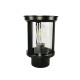 VK/03204/25/B - Φωτιστικό φανάρι δαπέδου, 230V, Ε27, Max 20W (LED), IP23, ø17.1x24.8cm, μαύρο VK/03204/25/B - Φωτιστικό φανάρι δαπέδου, 230V, Ε27, Max 20W (LED), IP23, ø17.1x24.8cm, μαύρο