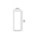 VK/02156/AN/W/34 - Φανάρι Led, 220-240V, 7W, 3000K, 388lm, CRI>85, IP54, 14x14x34cm, ανθρακί VK/02156/AN/W/34 - Φανάρι Led, 220-240V, 7W, 3000K, 388lm, CRI>85, IP54, 14x14x34cm, ανθρακί