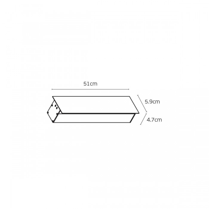 VK/02278/RB/W/50 - Καφέ σκουριάς. 3000K. 10W. 150lm. 180°. AC220-240V. LED Sanan. 50.000hrs. Dim Νο. -20°C→ 60°C. Τοίχου. CRI>90. L50cm. Αλουμίνιο. IP54 VK/02278/RB/W/50 - Καφέ σκουριάς. 3000K. 10W. 150lm. 180°. AC220-240V. LED Sanan. 50.000hrs. Dim Νο. -20°C→ 60°C. Τοίχου. CRI>90. L50cm. Αλουμίνιο. IP54
