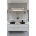 VK/02279/B/W/120 -<p>Μαύρο. 3000K. 3220lm. 36W. 120°. CRI>90. AC220-240V. LED Philips. -20°C→ 60°C. 50.000hrs. 120cm. Αλουμίνιο, ακρυλικό. IP44</p>