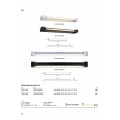 VK/02279/B/W/120 -<p>Μαύρο. 3000K. 3220lm. 36W. 120°. CRI>90. AC220-240V. LED Philips. -20°C→ 60°C. 50.000hrs. 120cm. Αλουμίνιο, ακρυλικό. IP44</p>