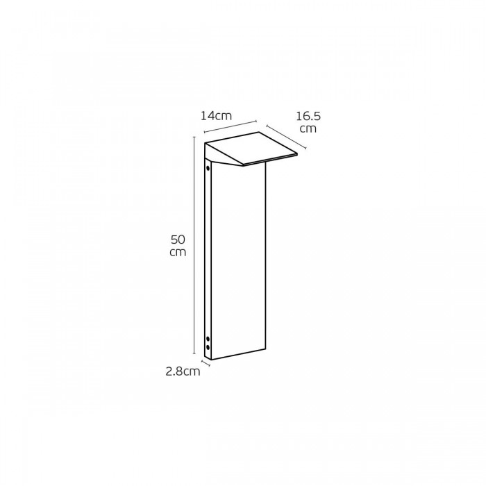 VK/02284/RB/W/50 - Καφέ σκουριάς. 3000Κ. 10W. 1071lm. AC100-277V. LED Lumileds 4014. 92°. 30.000hrs. Dim Νο. -20°C→ 45°C. Εξωτερικό έδαφος. CRI>80. 50cm. Χυτό αλουμίνιο + γυαλί. IP65 VK/02284/RB/W/50 - Καφέ σκουριάς. 3000Κ. 10W. 1071lm. AC100-277V. LED Lumileds 4014. 92°. 30.000hrs. Dim Νο. -20°C→ 45°C. Εξωτερικό έδαφος. CRI>80. 50cm. Χυτό αλουμίνιο + γυαλί. IP65
