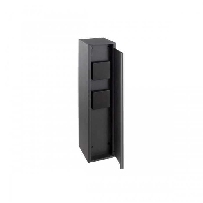 VK/02287/AN - Ανθρακί. Με 2 πρίζες τύπου F (schuko) Max. 2x2000W. AC220-240V. -20°C→ 45°C. Outdoor ground. Χρήση: Πρίζα. Χυτό αλουμίνιο + φλάντζα από καουτσούκ σιλικόνης. IP54