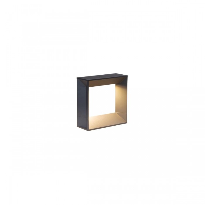 VK/02289/AN/W/21 - Ανθρακί. 3000K. 8.5W. 750lm. AC100-277V. LED Lumileds 4014. 174°. 30.000hrs. Dim Νο. -20°C→ 45°C. Εξωτερικό έδαφος. CRI>80. 21cm. Χυτό αλουμίνιο + γυαλί. IP65 
