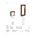 VK/02289/RB/W/21 - Καφέ σκουριάς. 3000K. 8.5W. 750lm. AC100-277V. LED Lumileds 4014. 174°. 30.000hrs. Dim Νο. -20°C→ 45°C. Εξωτερικό έδαφος. CRI>80. 21cm. Χυτό αλουμίνιο + γυαλί. IP65 VK/02289/RB/W/21 - Καφέ σκουριάς. 3000K. 8.5W. 750lm. AC100-277V. LED Lumileds 4014. 174°. 30.000hrs. Dim Νο. -20°C→ 45°C. Εξωτερικό έδαφος. CRI>80. 21cm. Χυτό αλουμίνιο + γυαλί. IP65